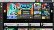 Bedrock can easily be identified by the Marketplace, as it's a Bedrock-exclusive feature (Image via Mojang)
